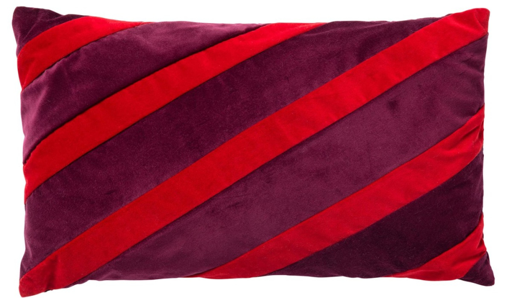 Dutch Decor Kissenhülle 'Vegas' 30 x 50 cm Chili Pepper - Rot